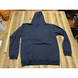 Beimar Hoodie, Men's Size 3XL, Blue, Pullover, Drawstring